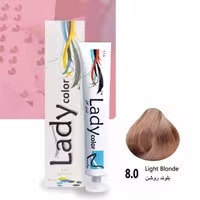 رنگ مو بلوند خیلی روشن لیدی کالر8.0