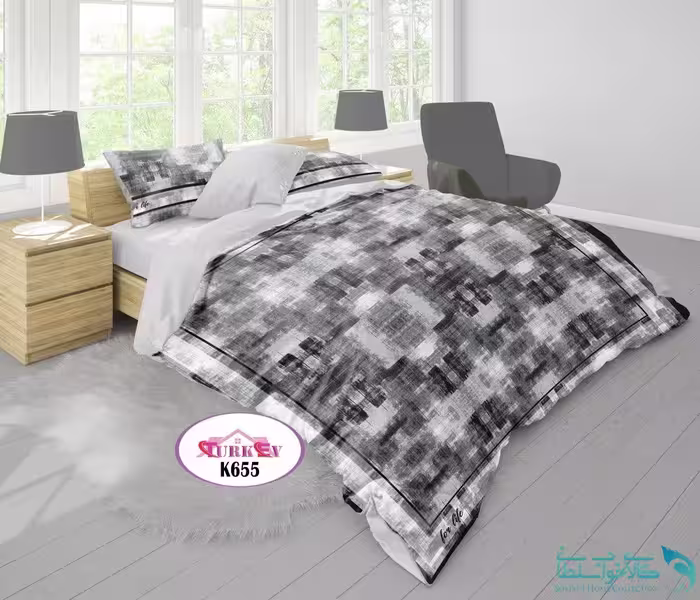 روتختی طرح کلارا دونفره برند Turkev کد K655