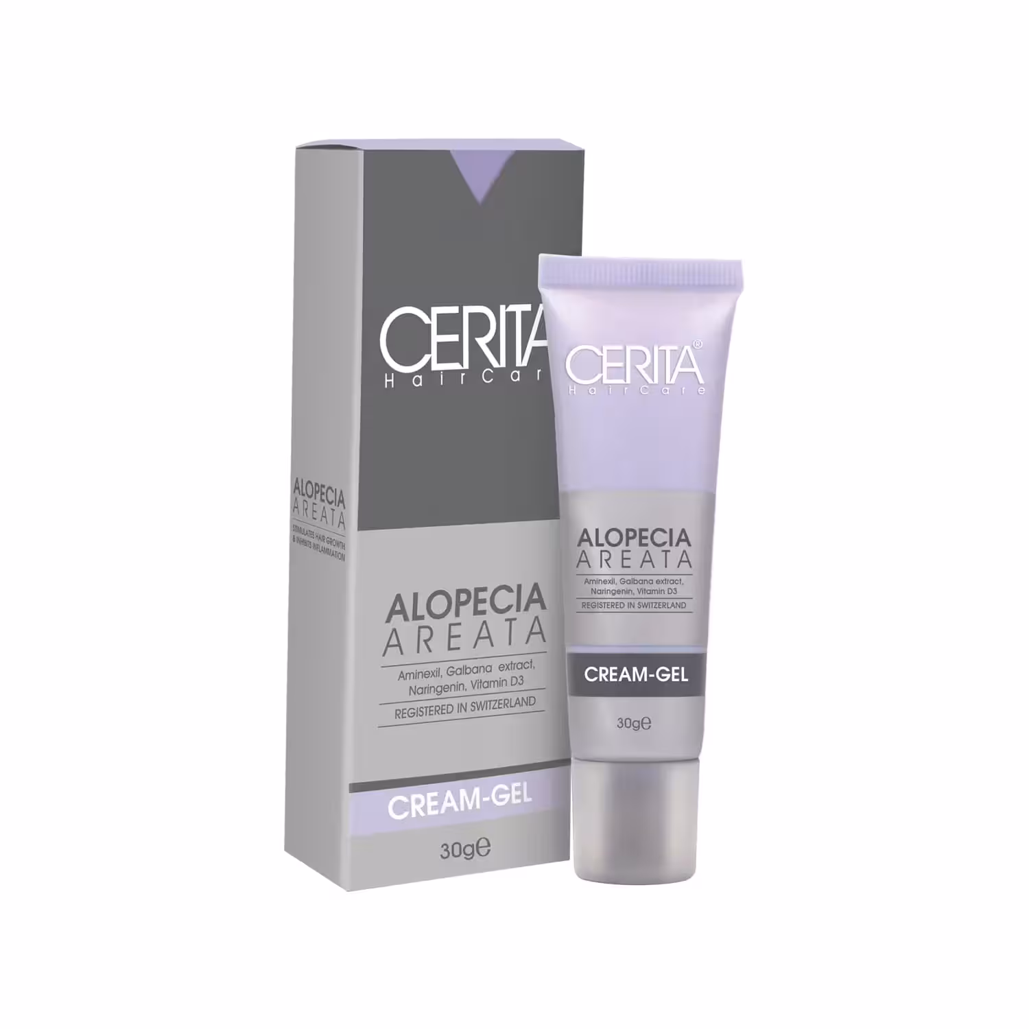کرم ژل ریزش سکه‌ای سریتا 30 میلی‌لیتر | Cerita Alopecia Areata Gel 30ml
