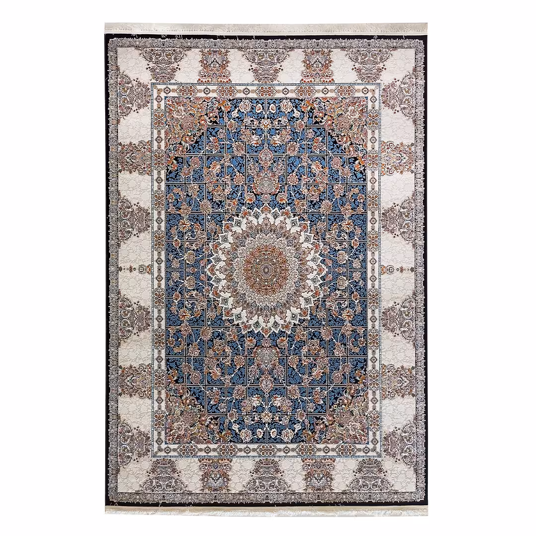 فرش 700 شانه کاشان طرح لوکس کد H-700 | خرید فرش هفتصد شانه