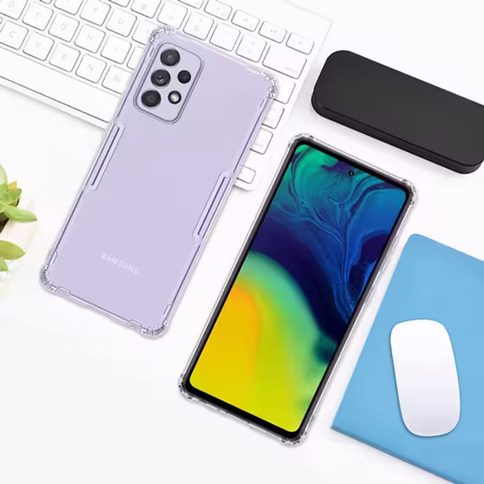 گارد ژله ‌ای شفاف کپسول دار گوشی سامسونگ Galaxy A72 5G