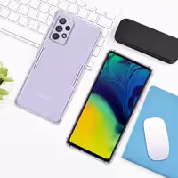 گارد ژله ‌ای شفاف کپسول دار گوشی سامسونگ Galaxy A72 5G