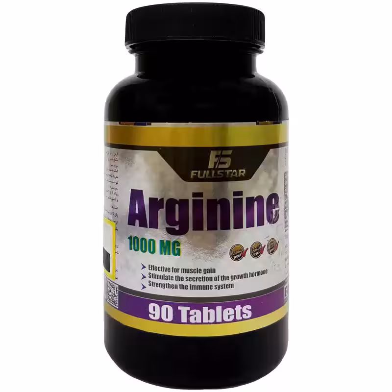قرص آرژنین 1000 میلی گرم فول استارFull Star Arginine 1000 Mg Tablets