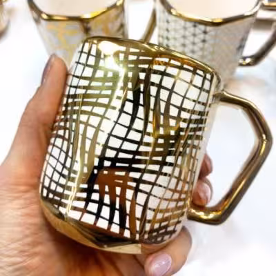 لیوان ستاره طلایی