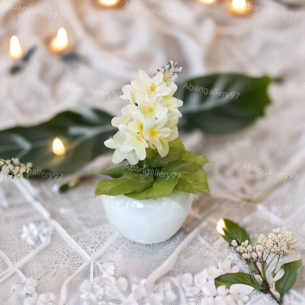 گل و گلدان مصنوعی