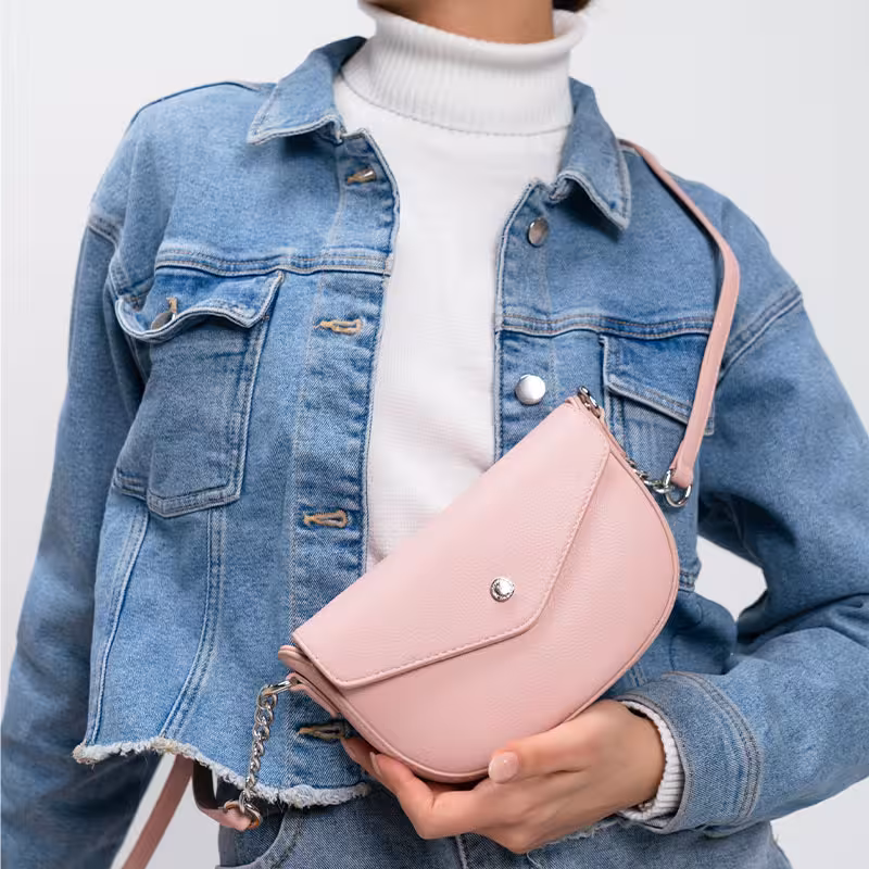 کیف کراس بادی زنانهCM6056 Pink