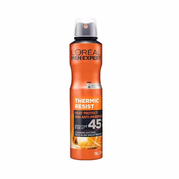 اسپری ضد تعریق ترمیک رزیست 48 ساعته لورال 250 میلی