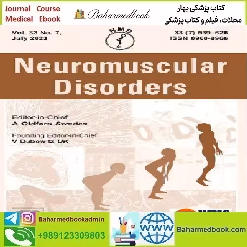 Neuromuscular Disorders Volume 33 Issue 1 to 7 2023 TRU