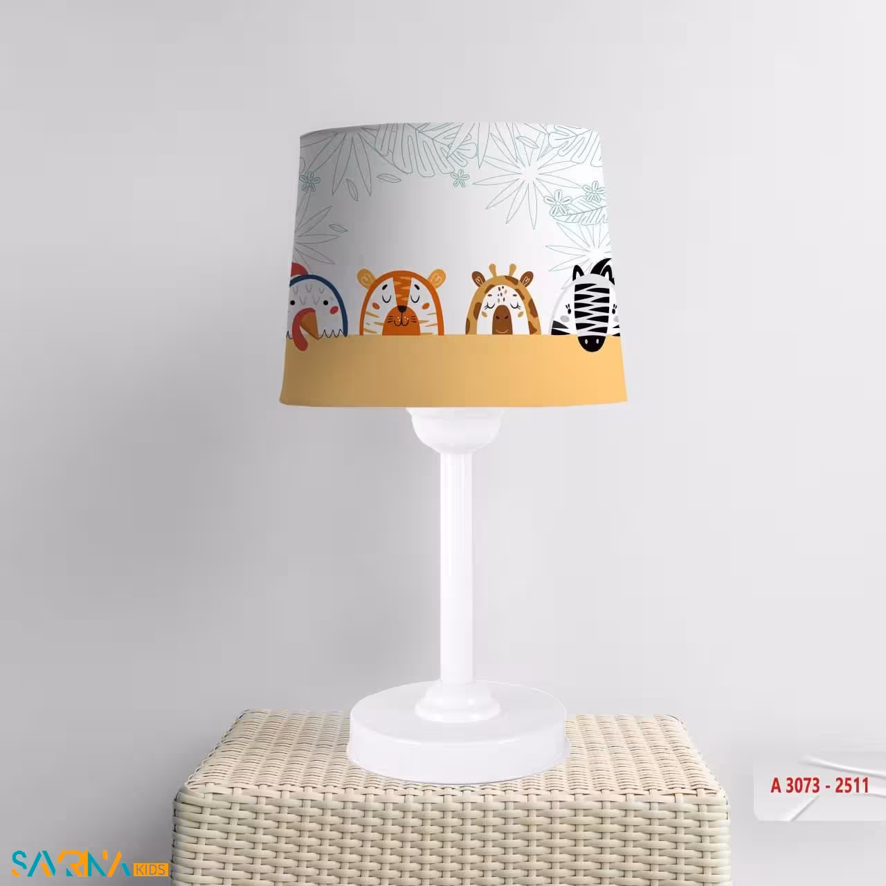 آباژور بچگانه طرح حیوانات کارتونی کد A3073