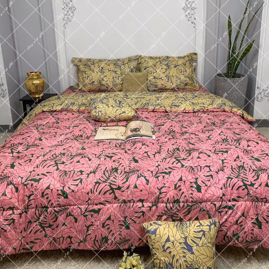 روتختی زرد صورتی برگ کد 857