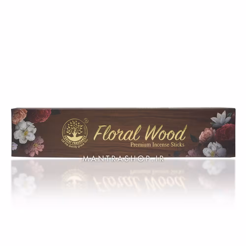 عود دست ساز هندی Floral Wood برند Forest بسته 50 گرمی (عود چوب معطر)