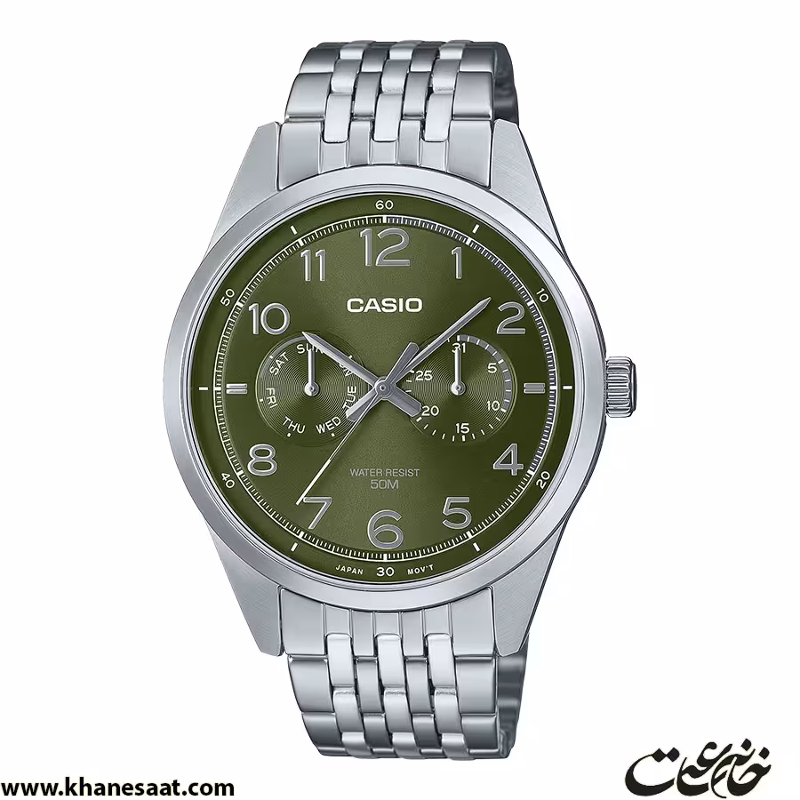 ساعت مچی مردانه کاسیو مدل MTP-E340D-3AVDF