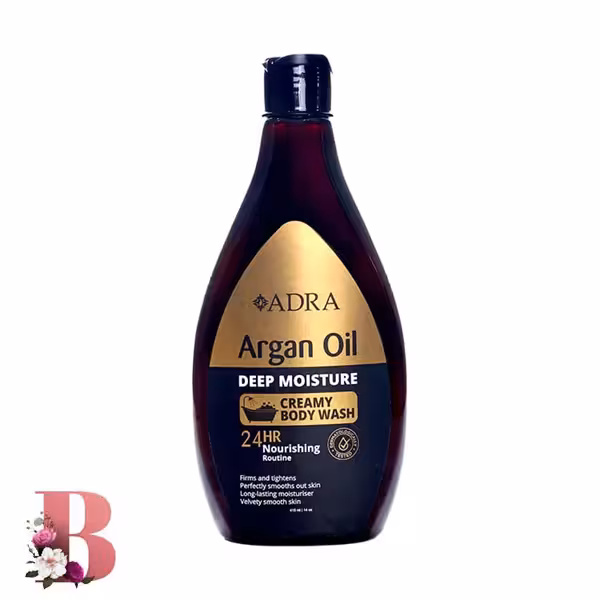 شامپو بدن کرمی روغن آرگان آدرا 415 میلی لیتر | Adra Argan Oil Body Cream Wash 415ml