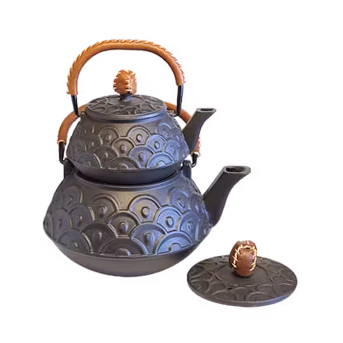 ست کتری و قوری چدنی Fiorenza نالینو