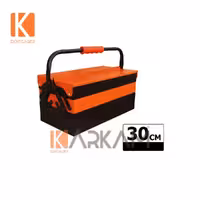 جعبه ابزار فلزی 30 سانتی 2 طبقه 302 MAX تانوس