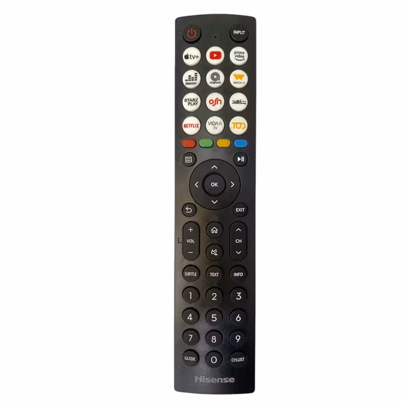 ریموت کنترل تلویزیون هایسنس مدل SMART 4K | کالا مکس