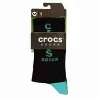 جوراب کراکس طرح مشکی فسفری