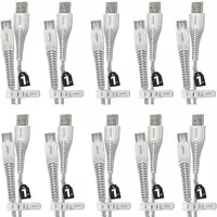 کابل تبدیل USB به MicroUSB بیاند مدل BUM-301 FAST CHARGE طول 1 متر بسته ده عددی