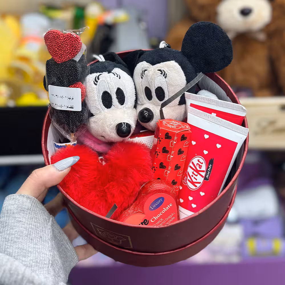 باکس هدیه میکی گرد