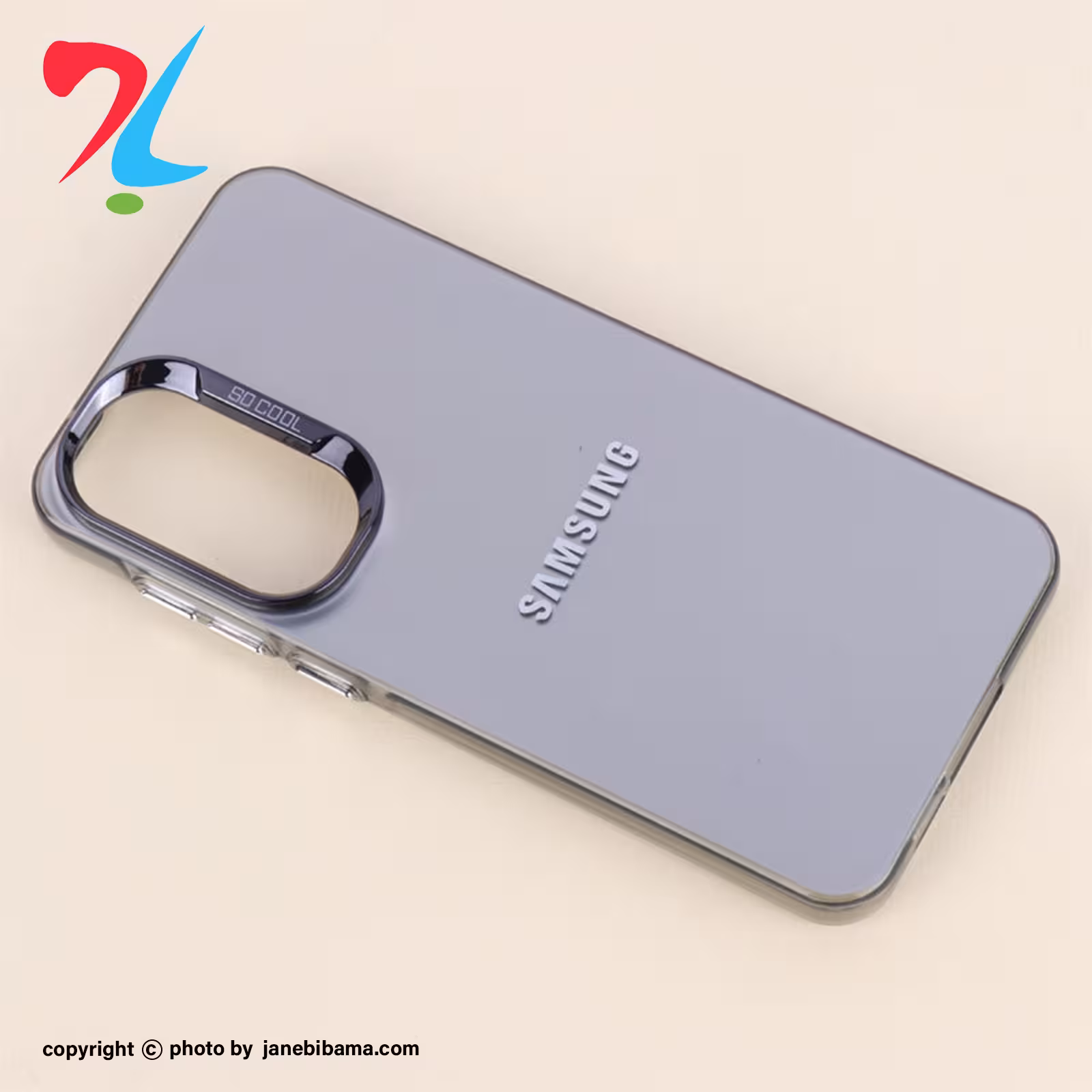 قاب اسپورت سوکول سامسونگ مدل so cool samsung galaxy A35 - خاکستری