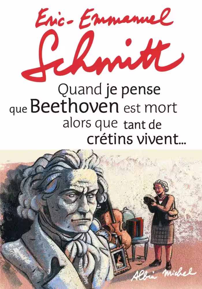 دانلود کتاب Quand je pense que Beethoven est mort alors que tant de crétins vivent... suivi de Kiki van Beethoven