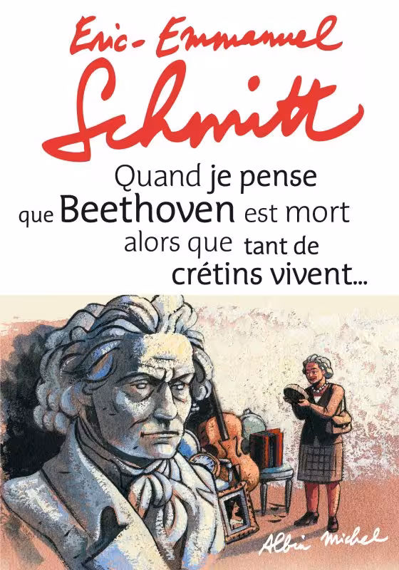 دانلود کتاب Quand je pense que Beethoven est mort alors que tant de crétins vivent... suivi de Kiki van Beethoven