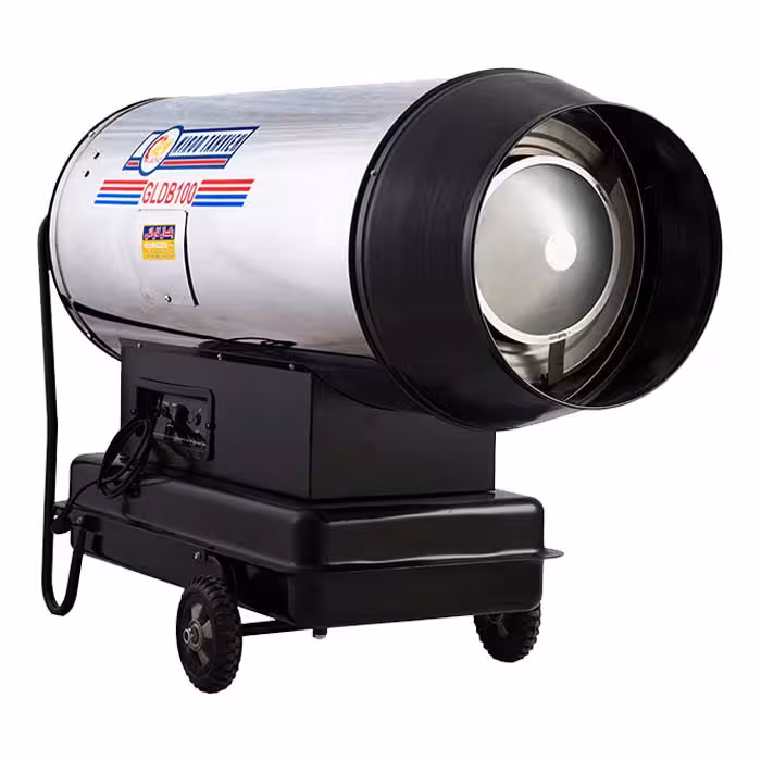 جت هیتر نیرو تهویه البرز دوگانه سوز باکدار مدل GLDB-100