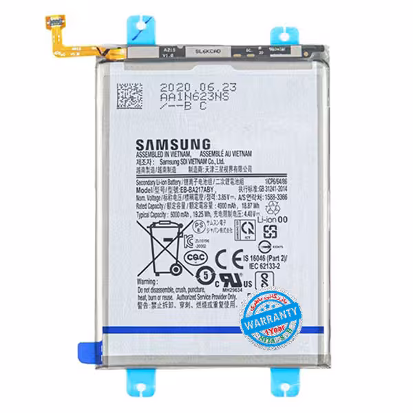 باتری اصلی گوشی سامسونگ Galaxy A21s مدل EB-BA217ABY