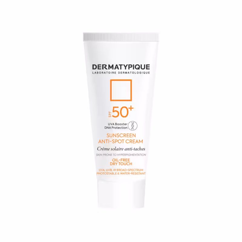 ضد آفتاب و ضد لک درماتیپیک SPF50 بدون رنگ 40م