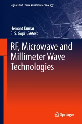 خرید و دانلود نسخه کامل کتاب RF, Microwave and Millimeter Wave Technologies