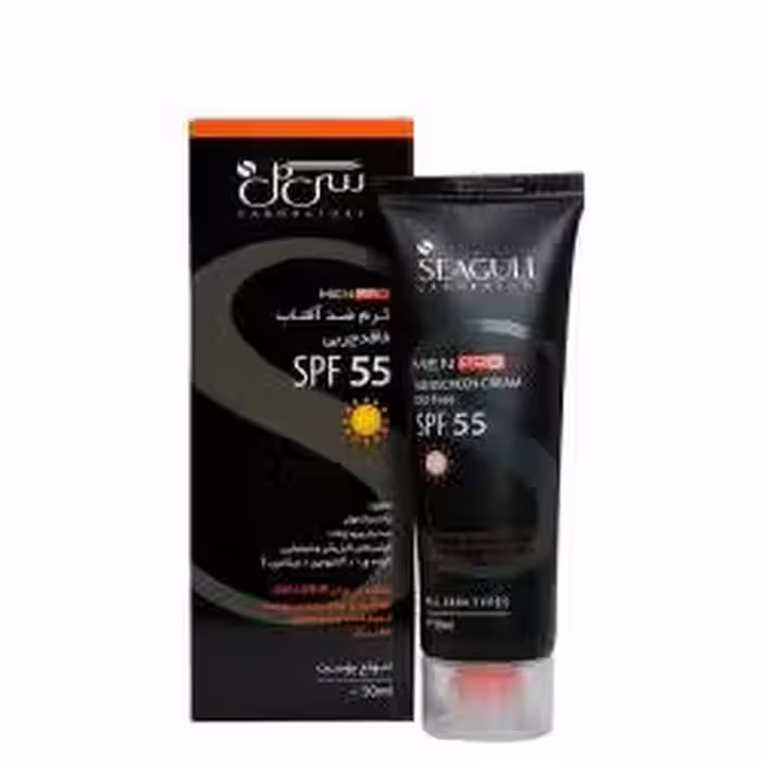کرم ضد آفتاب صورت آقایان سی گل با SPF55