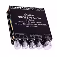 برد آمپلی فایر 2.1 کانال 2X50W   100W مدل XY-S100H