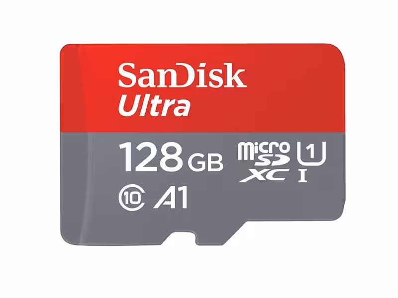 کارت حافظه microSDXC سندیسک Sandisk کلاس 10 و A1 UHS-I U1  ظرفیت 128 گیگابایت