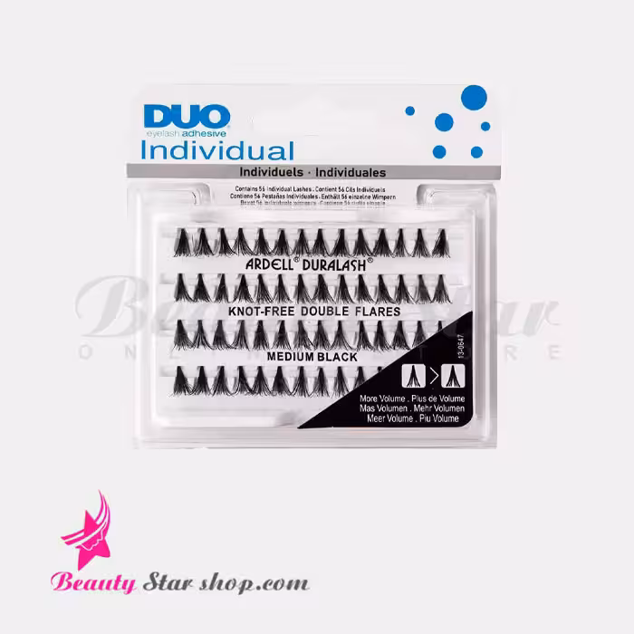 مژه تکی بدون گره دبل الترا دوو سایز مدیوم