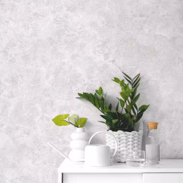 کاغذ دیواری کربن سه طرح پتینه سفید کد 10272