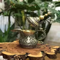 دله عربی برنجی قلمزنی سنگین وزن