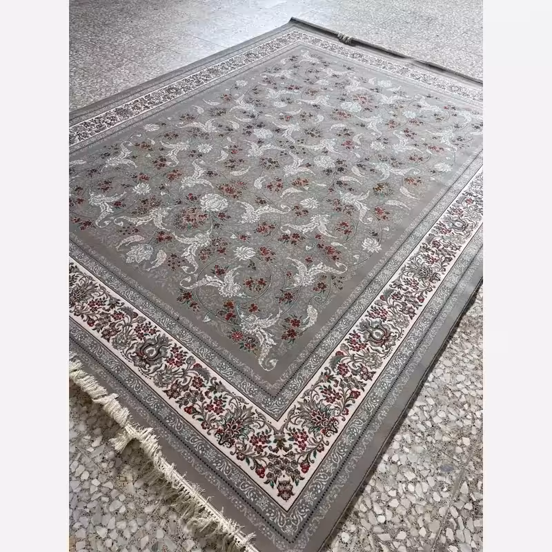 فرش ماشینی کاشان 700 شانه طرح افشان درباری فیلی9متری(باارسال رایگان)