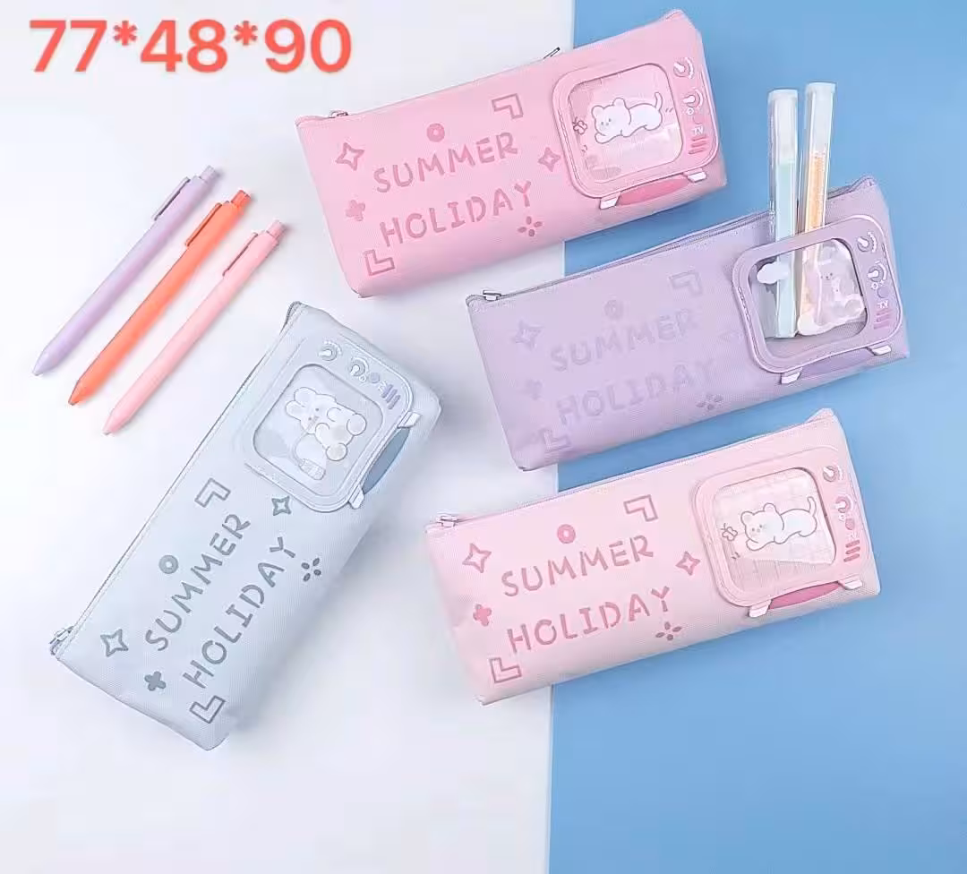 جامدادی فانتزی دخترانه کره ای--پک 3 عددی