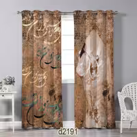 پرده چاپی طرح شعر d2191