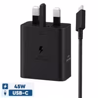 شارژر دیواری 45 وات سامسونگ مدل EP-T4511 Low Standby به همراه کابل 1.8 متری - سه پین