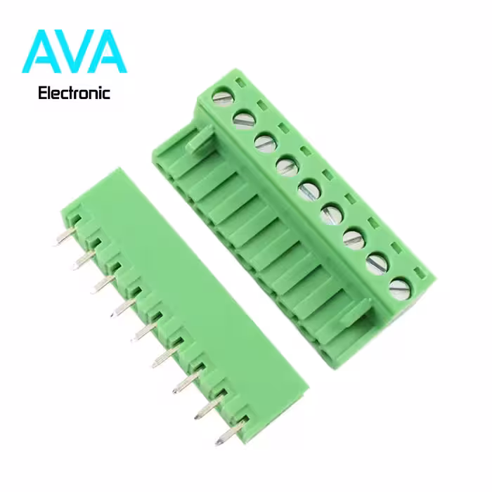 ترمینال فونیکس 9 پین صاف با فاصله پایه 5٫08 میلی متر