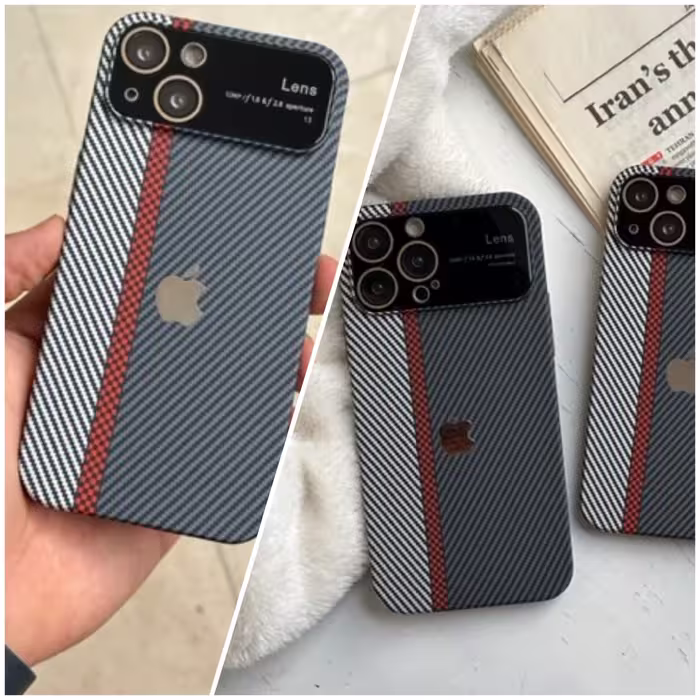 قاب red line carbon case برای آیفون سری 12 به بالا
