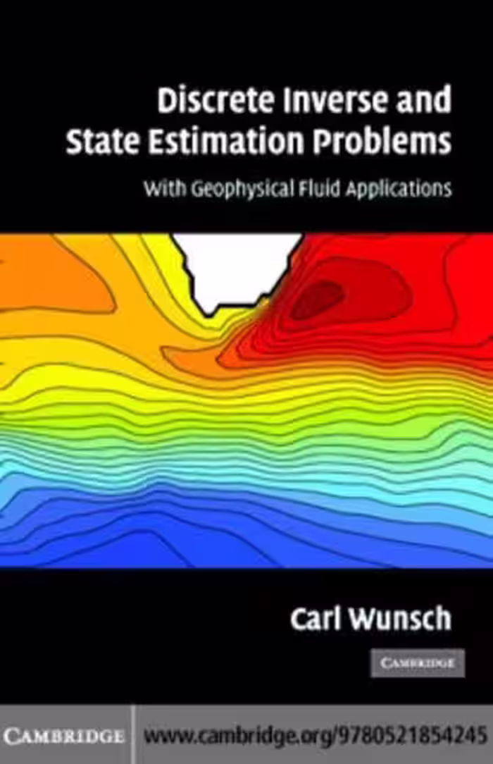 خرید و دانلود نسخه کامل کتاب Discrete Inverse and State Estimation Problems: With Geophysical Fluid Applications