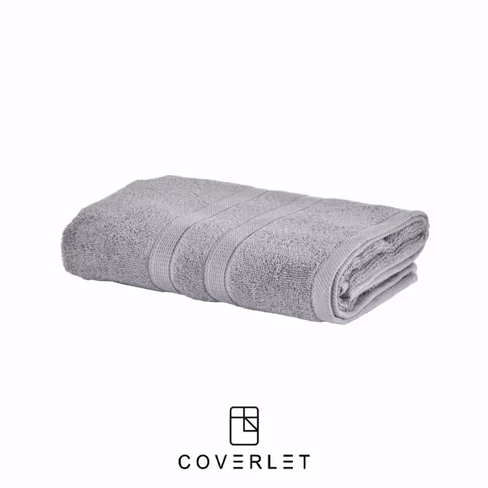 حوله طوسی سایز 50x90 مدل Comfort Touch