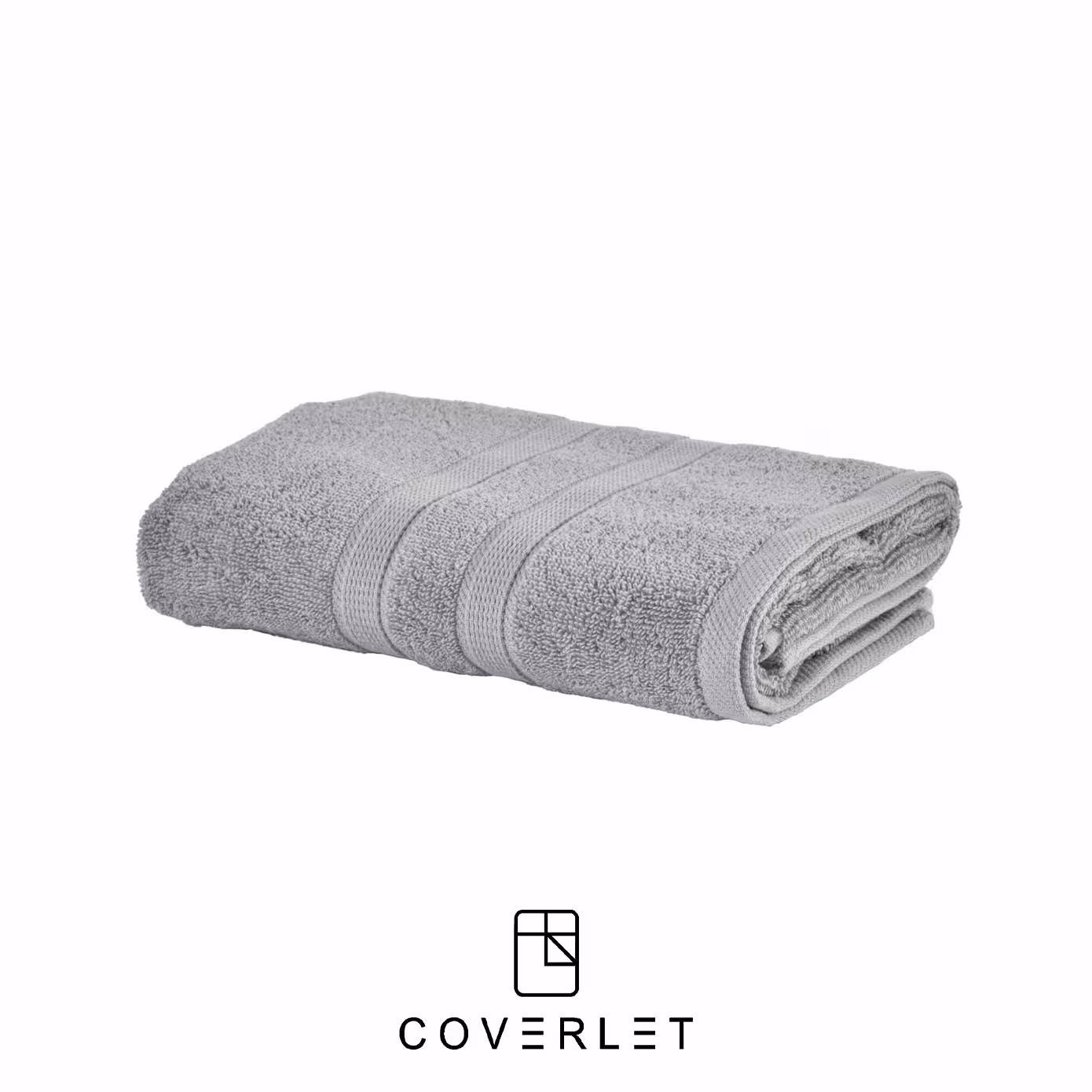 حوله طوسی سایز 50x90 مدل Comfort Touch