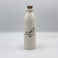 سرامیک - ظرف آبغوره درب چوب پنبه