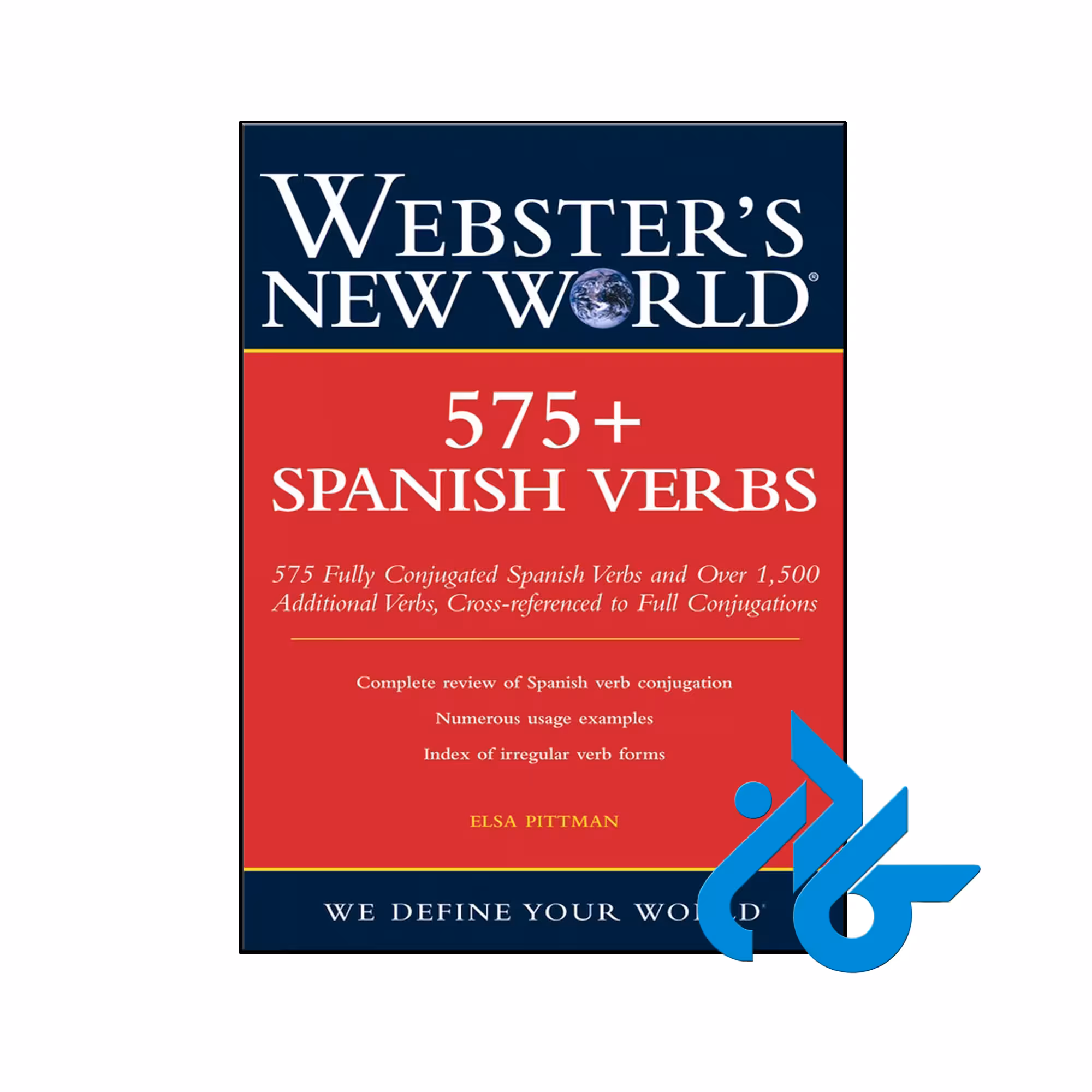 کتاب Websters New World 575  Spanish Verbs