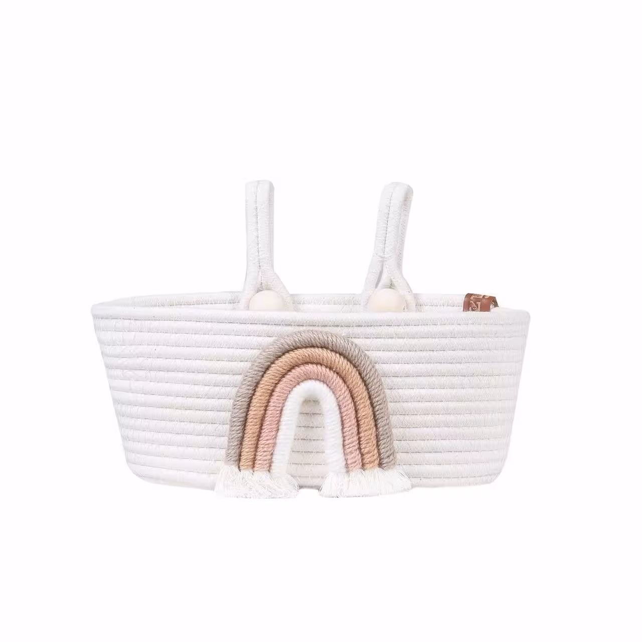 سبد کنار تخت جدید ایسیز اتاق کودک سایز کوچک طرح رنگین کمان Isiz