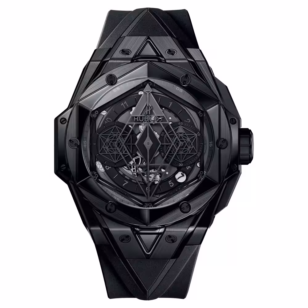 ساعت مچی مردانه هابلوت کهکشانی Hublot Unico Sang Bleu ll 1236H