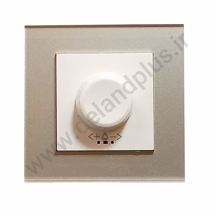 دیمرلامپ 800 وات مدل آسا پلکسی بژ